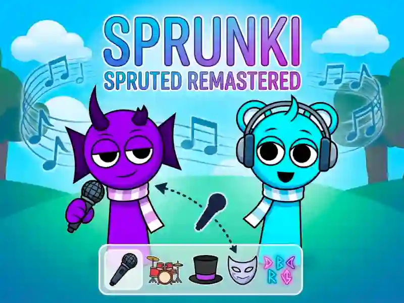 Gêm Sprunki Spruted Remastered ar-lein