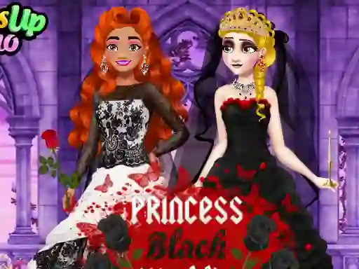 Princess Black Wedding Dress — free online game