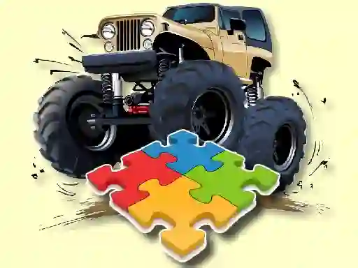 Monster Truck Jigsaw Challenge — δωρεάν online παιχνίδι