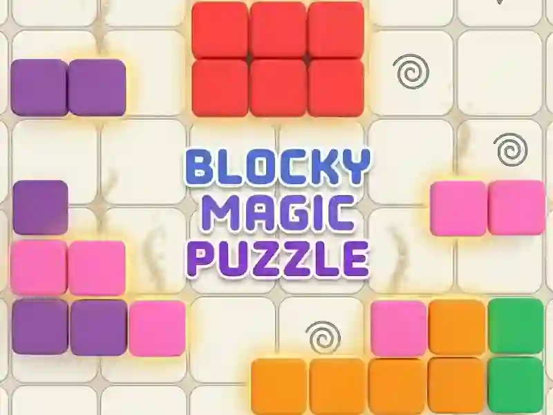 Blocky Magic Puzzle — free online game