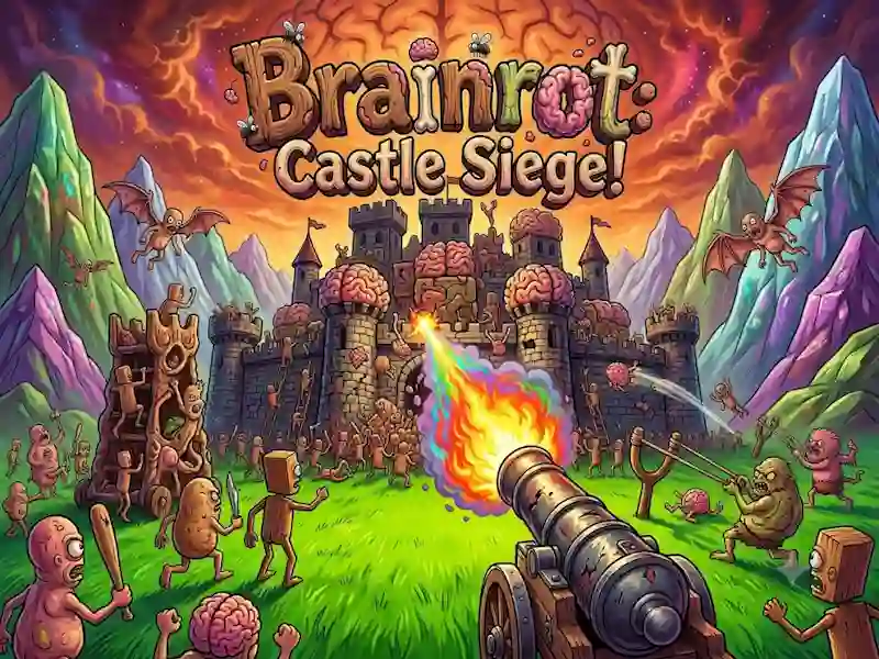 Игра Brainrot: Castle Siege! онлайн