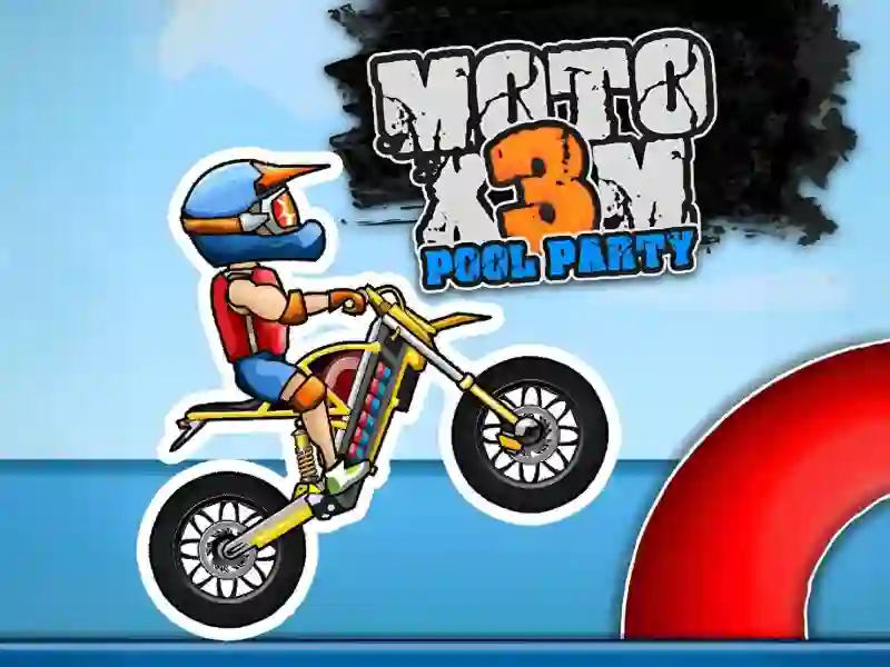 Moto X3M  Pool Party — free online game