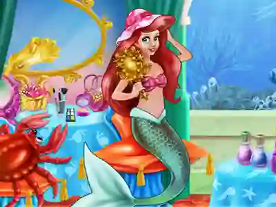 Гульня Mermaid Makeup Room онлайн
