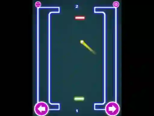 Pong Neon — free online game