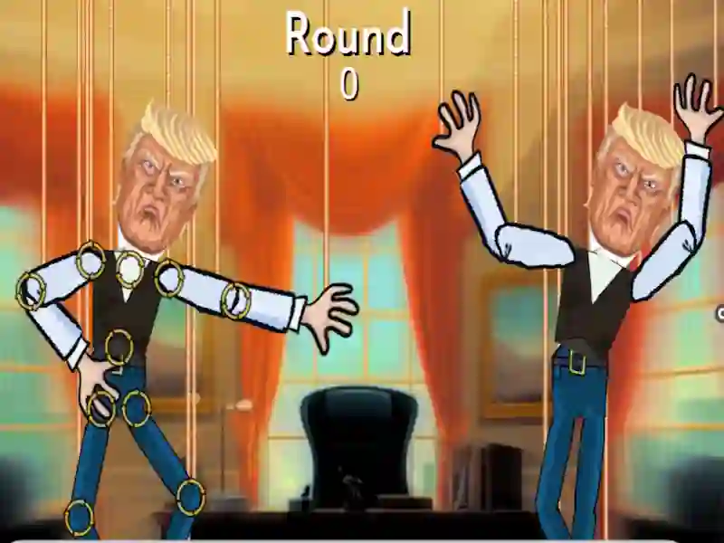 Jwèt Trump the Puppet sou entènèt