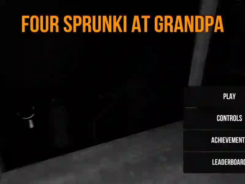 Four Sprunki at Grandpa — free online game