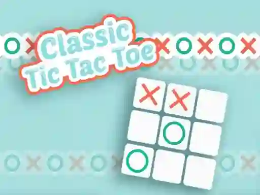 Permainan Classic Tic Tac Toe talian