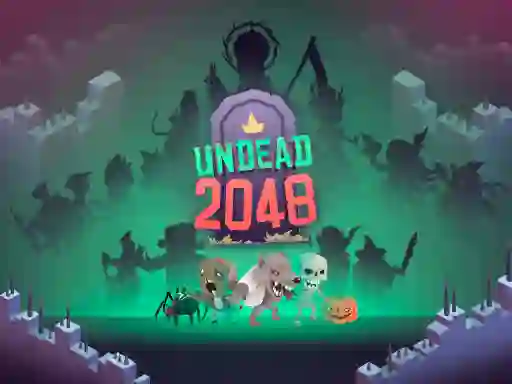 Undead 2048 — free online game