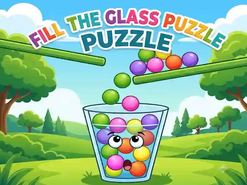 Fill The Glass Puzzle — free online game