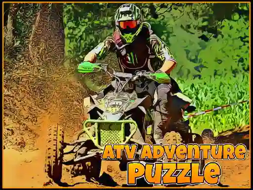 ATV Adventure Puzzle — brezplačna spletna igra
