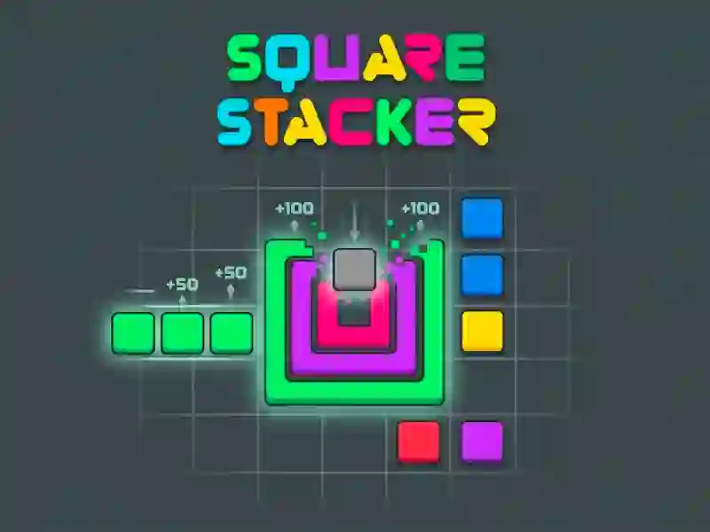 Trò chơi Square Stacker trực tuyến