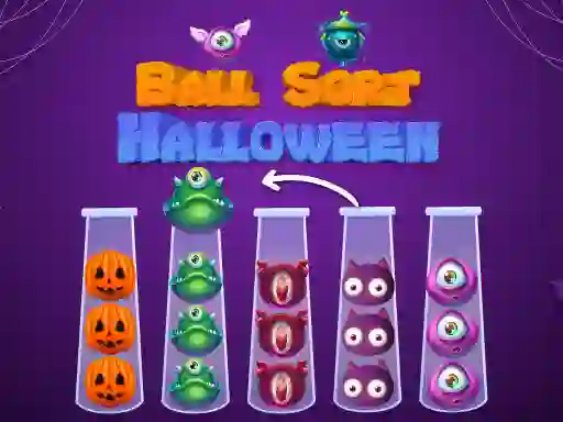 Ball Sort Halloween — free online game