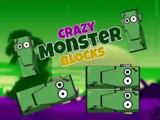 Crazy Monster Blocks — free online game