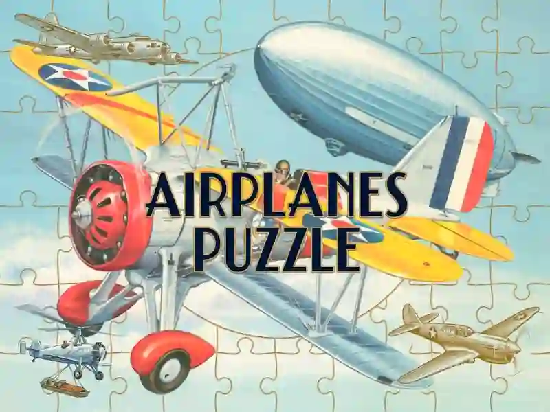 Airplanes Puzzle — free online game