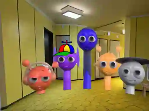 Sprunki Backroom Terrors Skibidi Toilet — free online game
