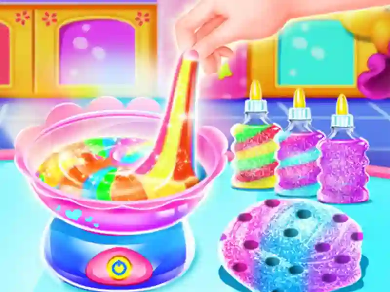 Unicorn Slime Designer — free online game
