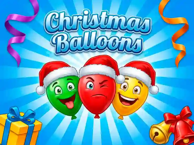 Christmas Balloons — free online game