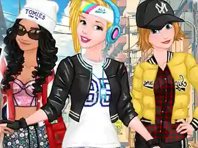 Princesses Sporty & Funky Day — free online game