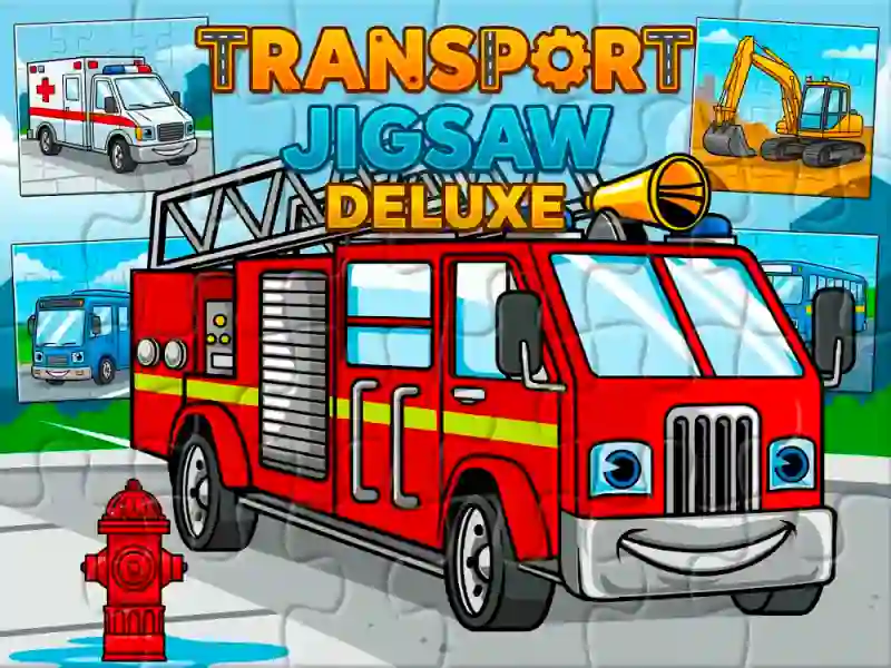 Lojë Transport Jigsaw Deluxe në internet