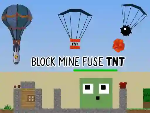 Block Mine Fuse TNT — free online game
