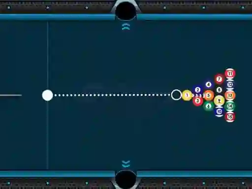 Гульня Billiards 8 Ball онлайн