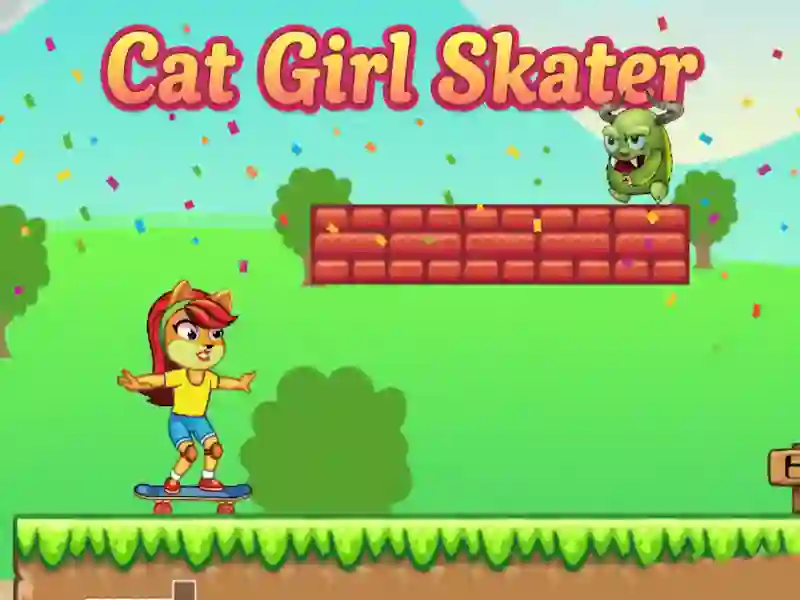 Cat Girl Skater — free online game