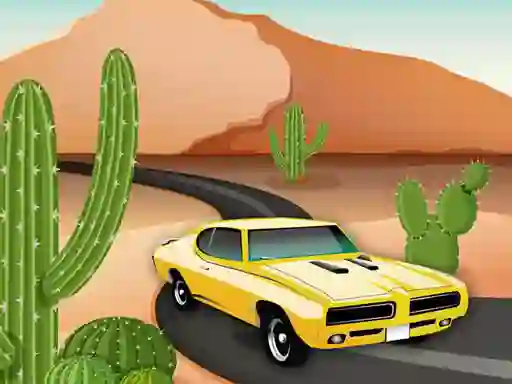Desert Car Race — free online game