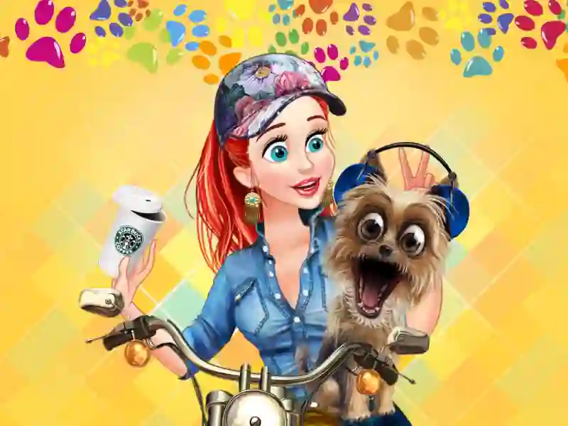 Trò chơi Princesses & Pets Photo Contest trực tuyến