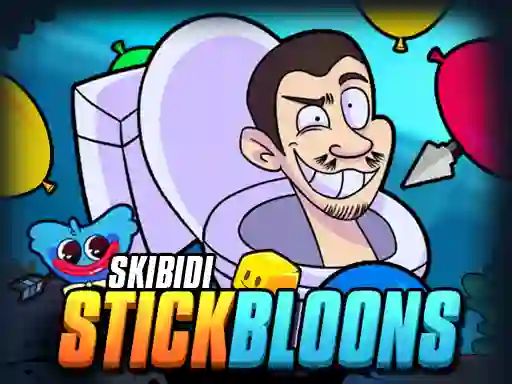 Skibidi Stick Bloons — free online game