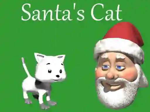 Santa's Cat — free online game