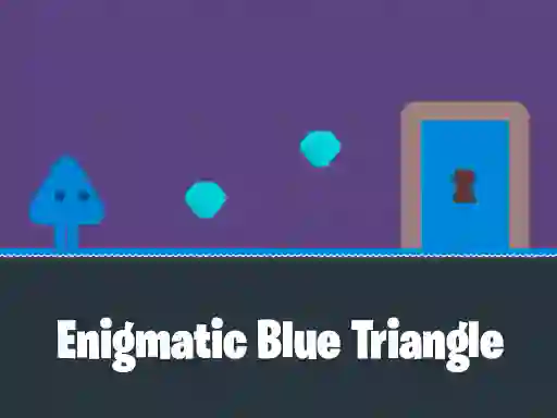 Enigmatic Blue Triangle — free online game