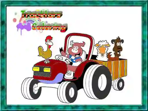 Tractor Coloring Pages — free online game