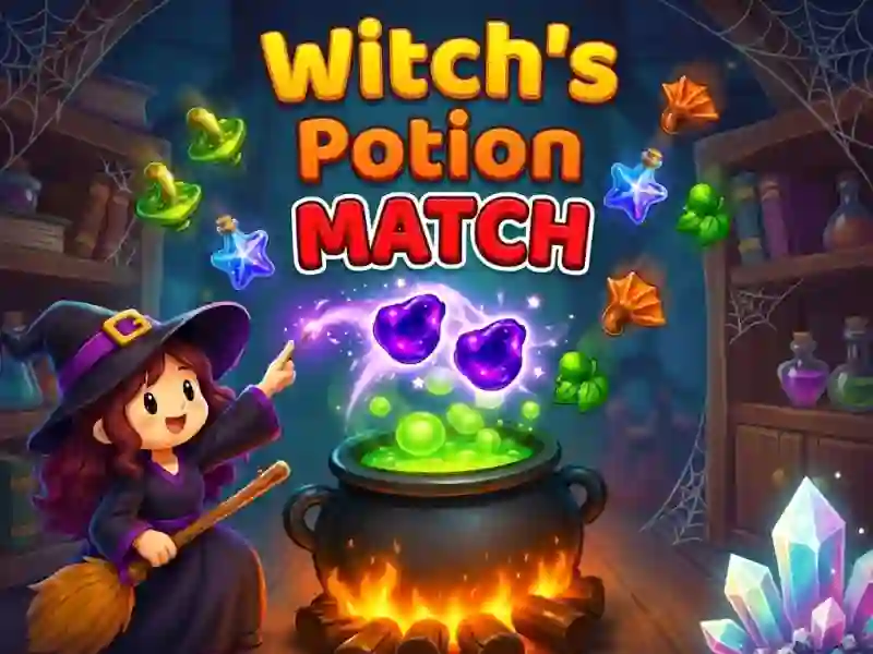 Witch's Potion Match – tasuta veebimäng