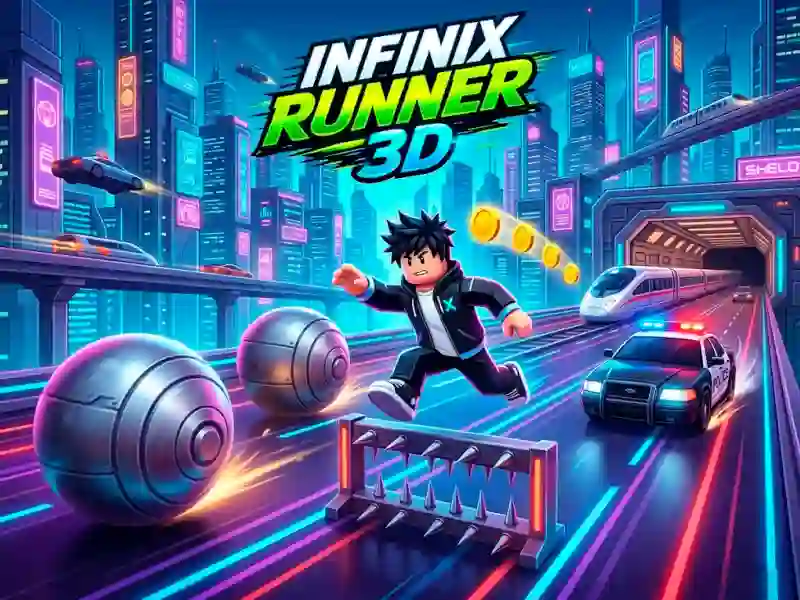 Gêm Infinix Runner 3D ar-lein