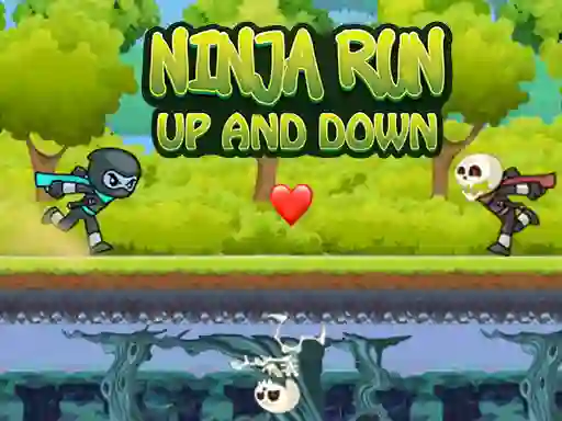 Ninja Run Up And Down — free online game