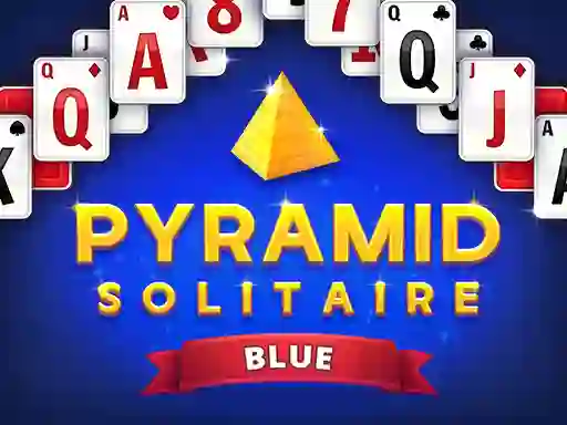 Pyramid Solitaire Blue — free online game