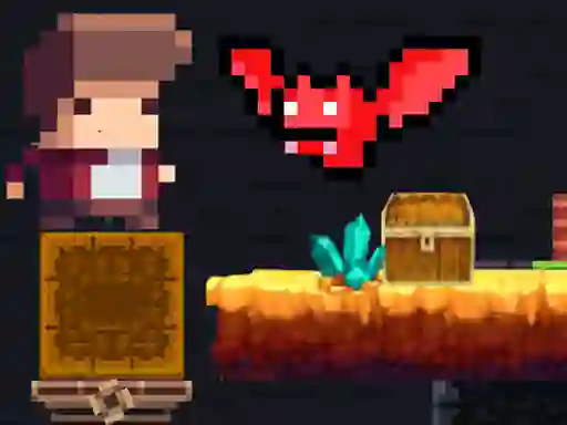 Tiny Man and Red Bat — free online game