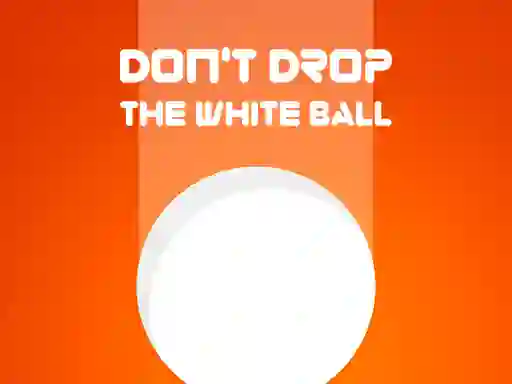 Don't Drop The White Ball — free online game