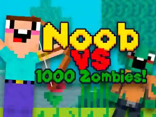 Noob vs 1000 Zombies — free online game