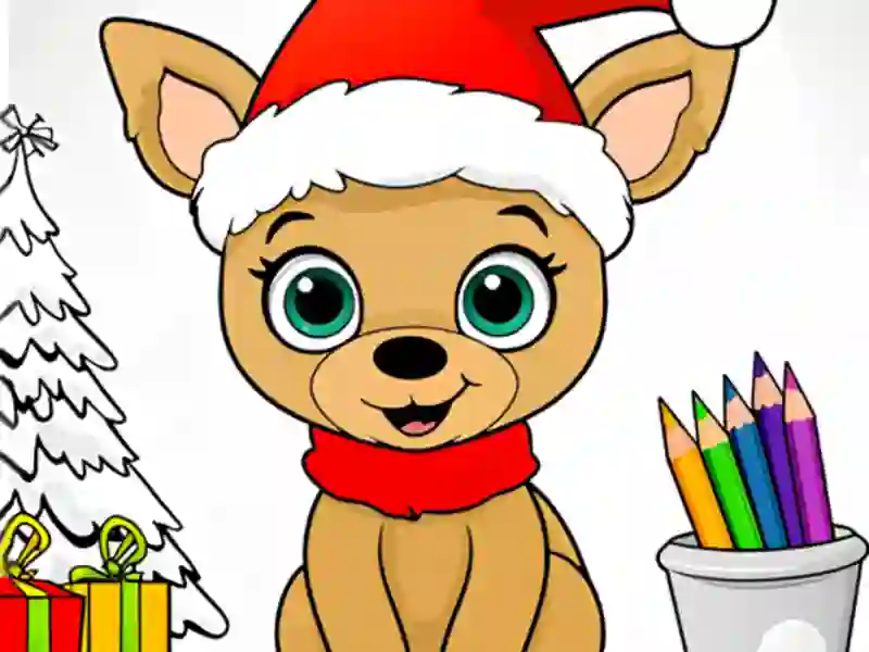 Christmas Coloring Game 2 — free online game