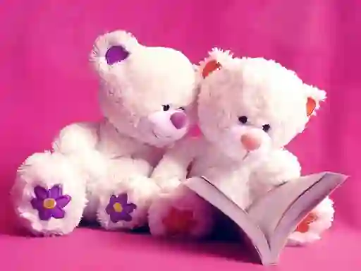 Cute Teddy Bears Slide — free online game