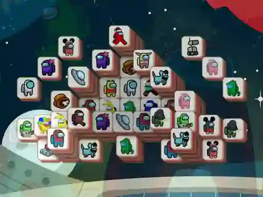 Among Mahjong Tiles — free online game