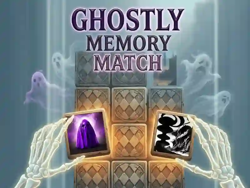 Ghosts Memory Match — безкоштовна онлайн гра