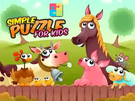 Simple Puzzle For Kids — free online game