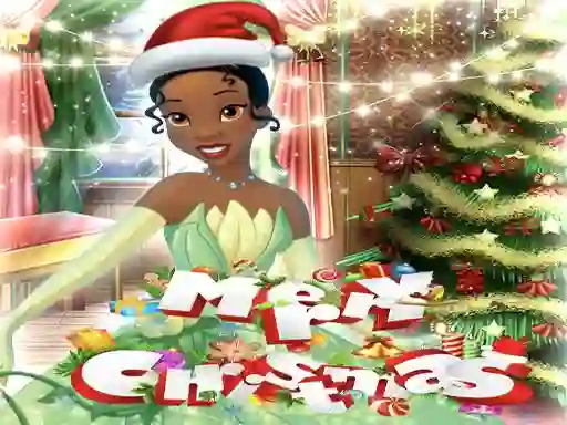 Tiana Princess Xmas DressUp — free online game