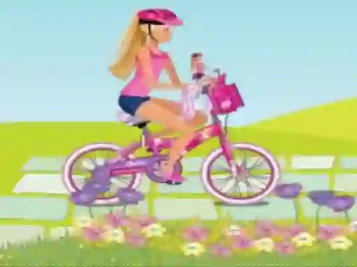 BARBIE RIDES A BIKE — free online game
