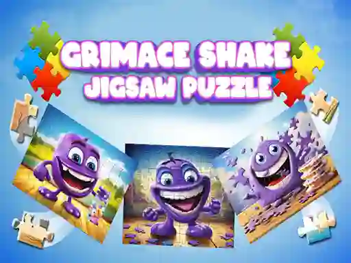 Grimace Shake Jigsaw Puzzle — free online game
