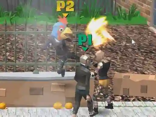 Double Street Fight — free online game