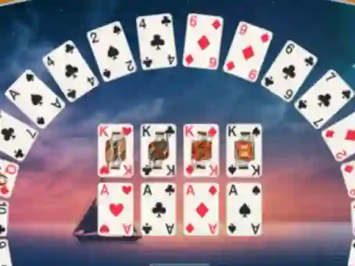 Crescent Solitaire — free online game