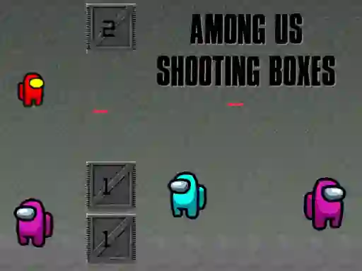 Among Us Shooting Boxes — free online game